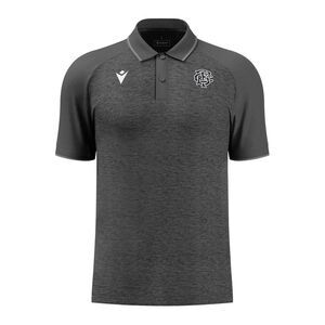 Macron Mens Babarians Polo Shirt / Gray Marl